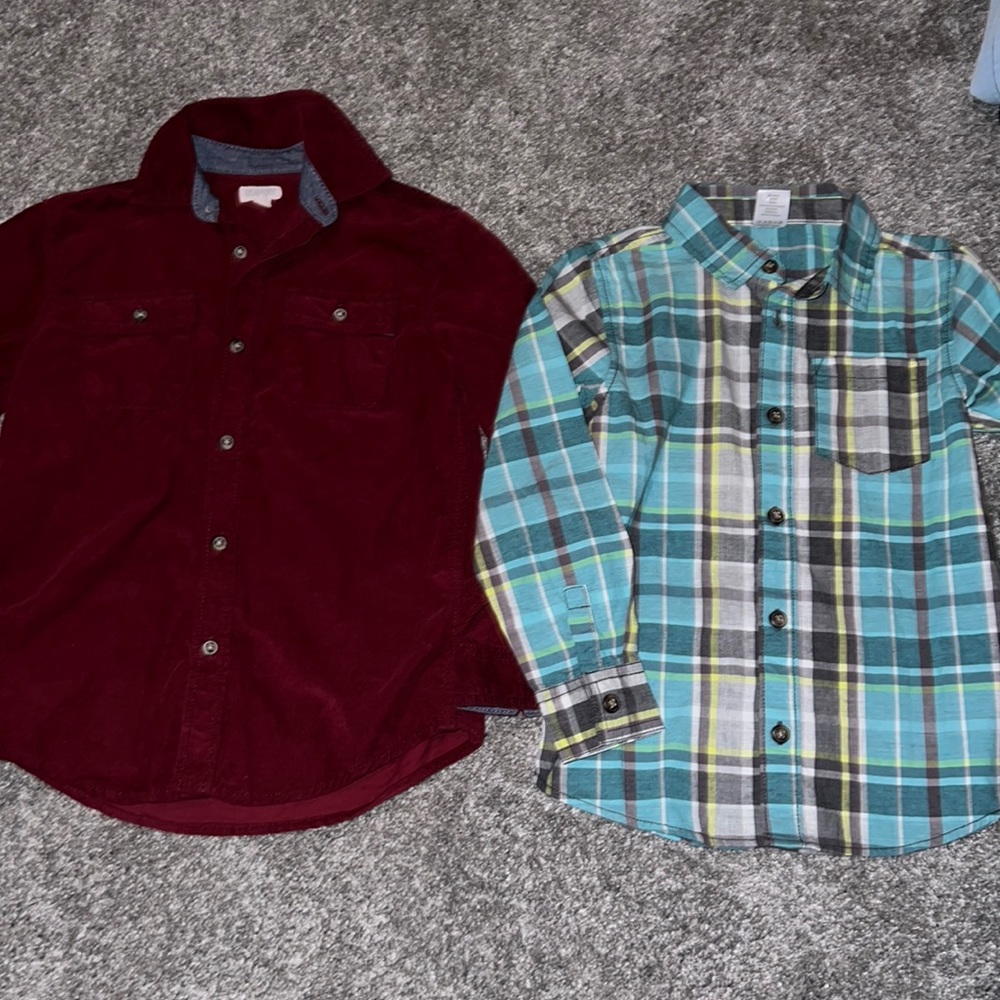 Gymboree button up size 5 bundle